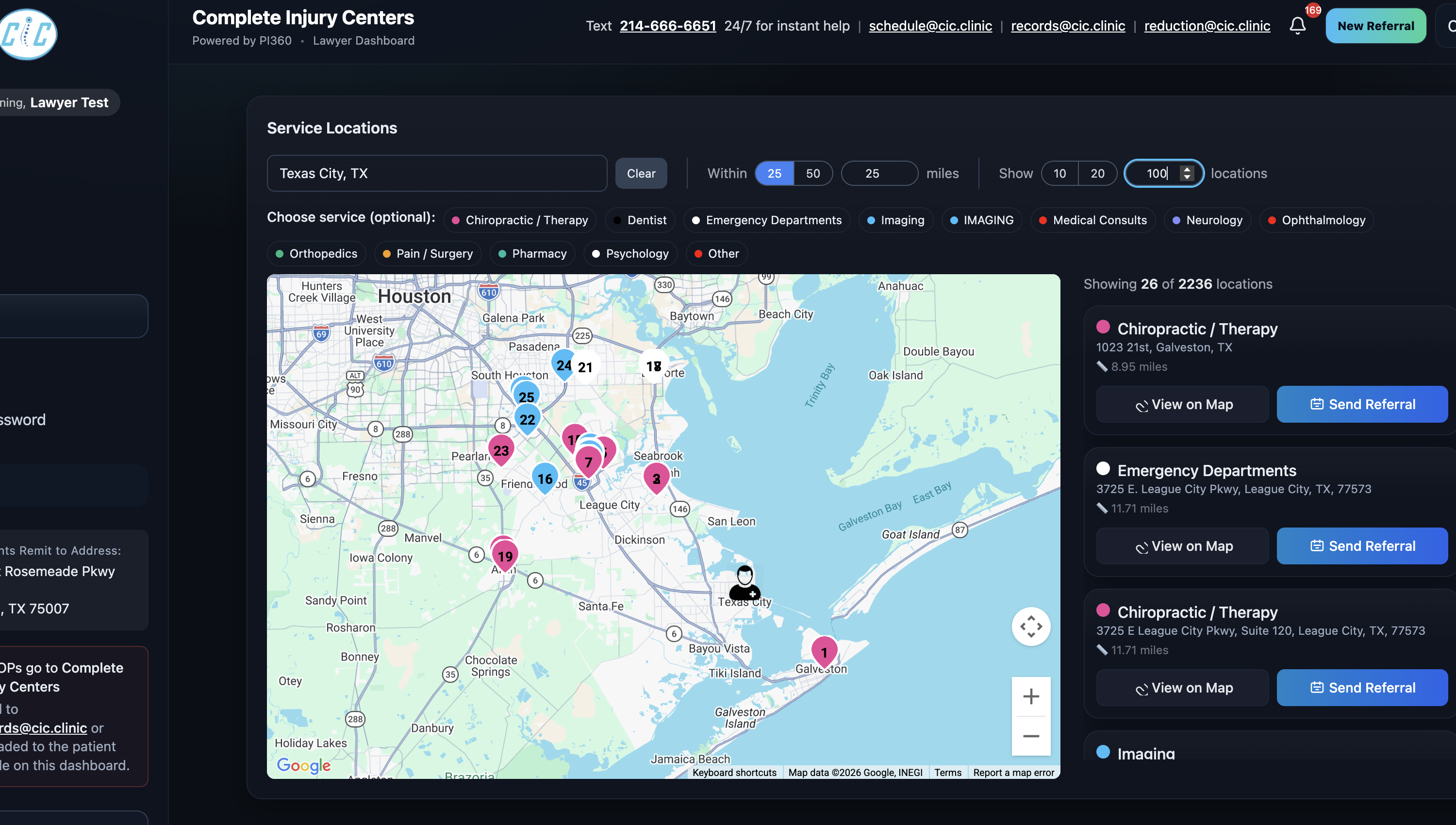 Synthetic transportation map